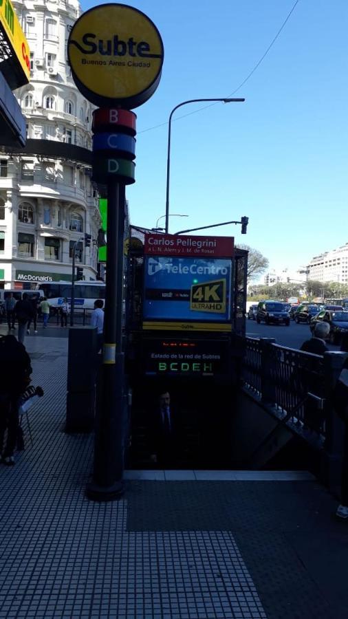 Que Mejor Vista Del Obelisco Piso A La Calle Corrientes Buenos Aires Luaran gambar
