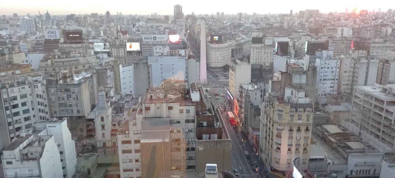 Que Mejor Vista Del Obelisco Piso A La Calle Corrientes Buenos Aires Luaran gambar