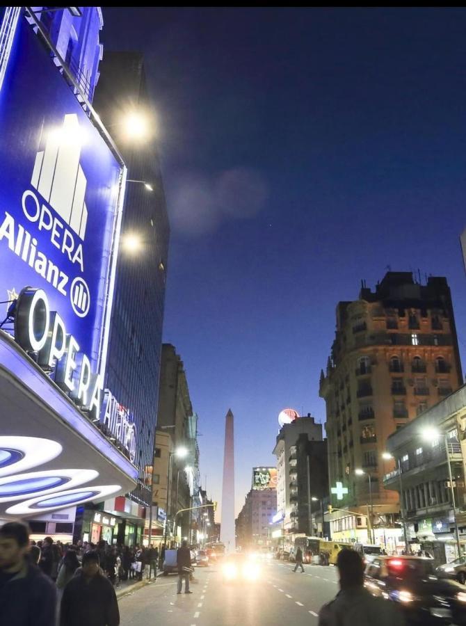 Que Mejor Vista Del Obelisco Piso A La Calle Corrientes Buenos Aires Luaran gambar