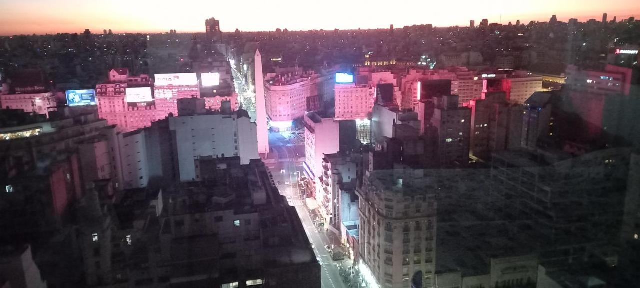 Que Mejor Vista Del Obelisco Piso A La Calle Corrientes Buenos Aires Luaran gambar