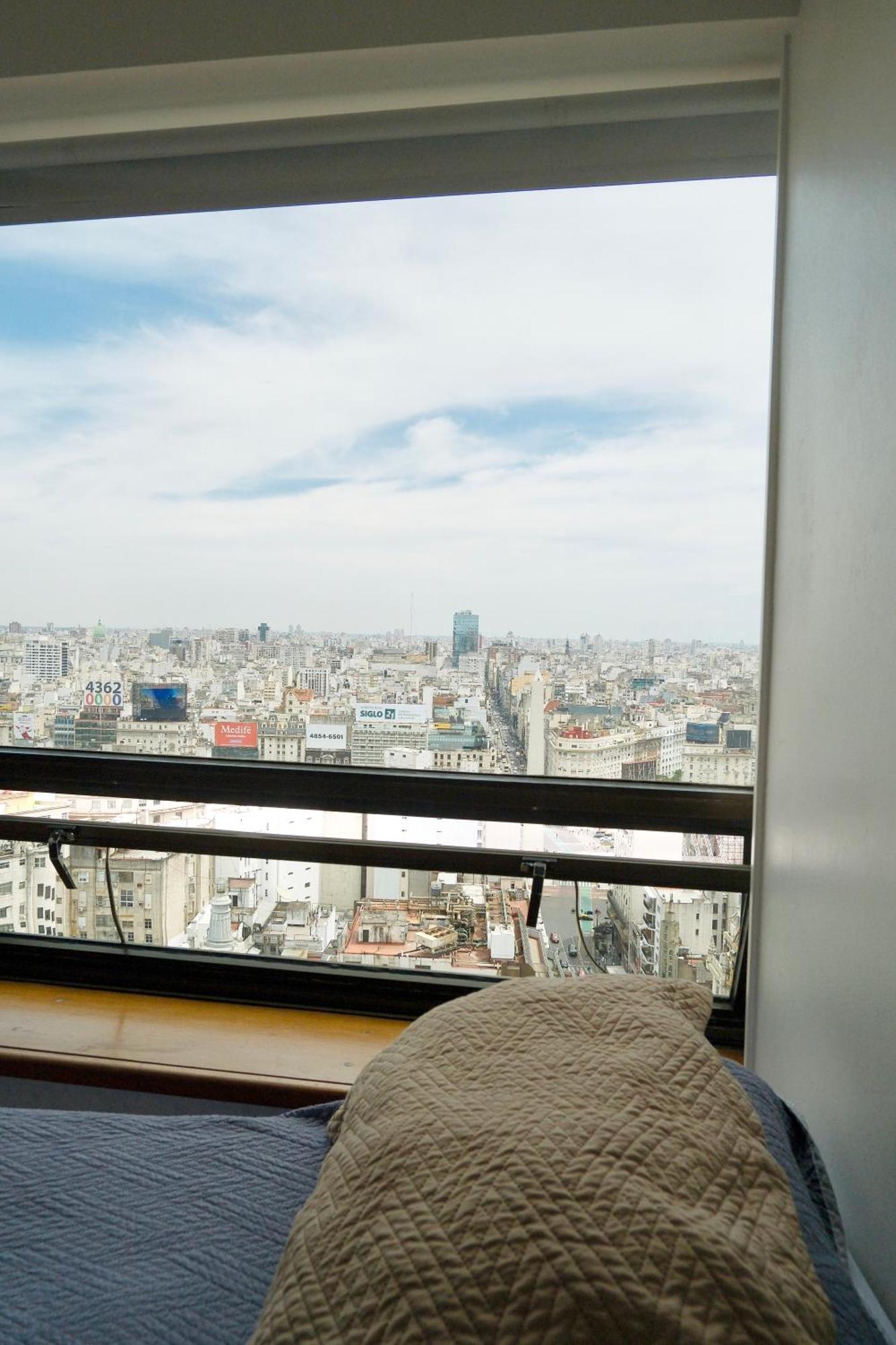 Que Mejor Vista Del Obelisco Piso A La Calle Corrientes Buenos Aires Luaran gambar